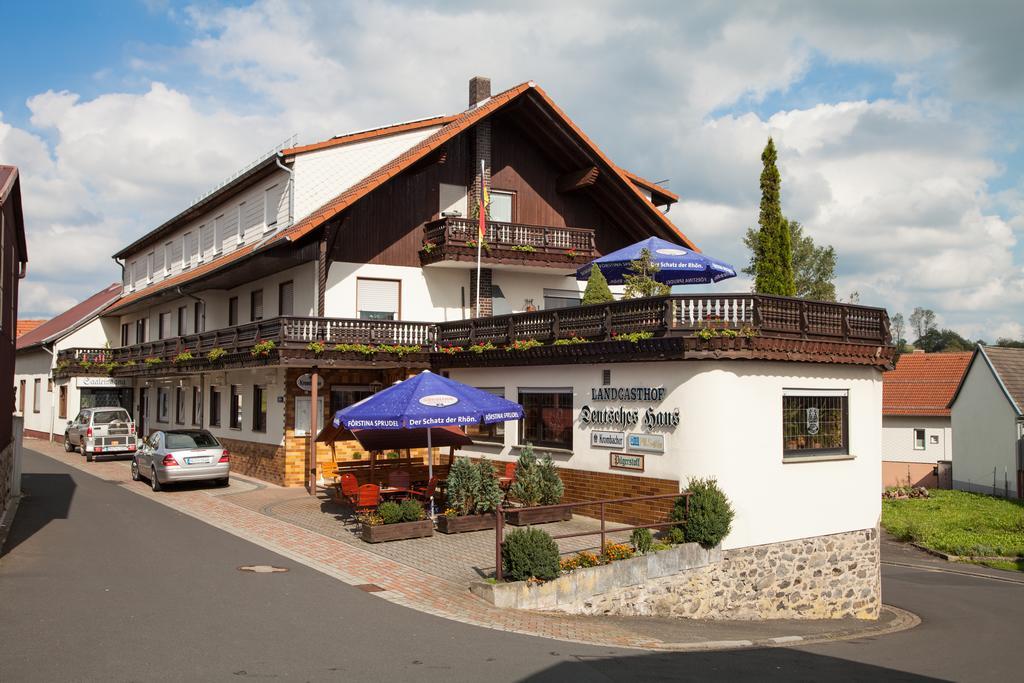 Landgasthof Deutsches Haus Ulmbach Екстер'єр фото